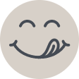 Animated smiling face icon